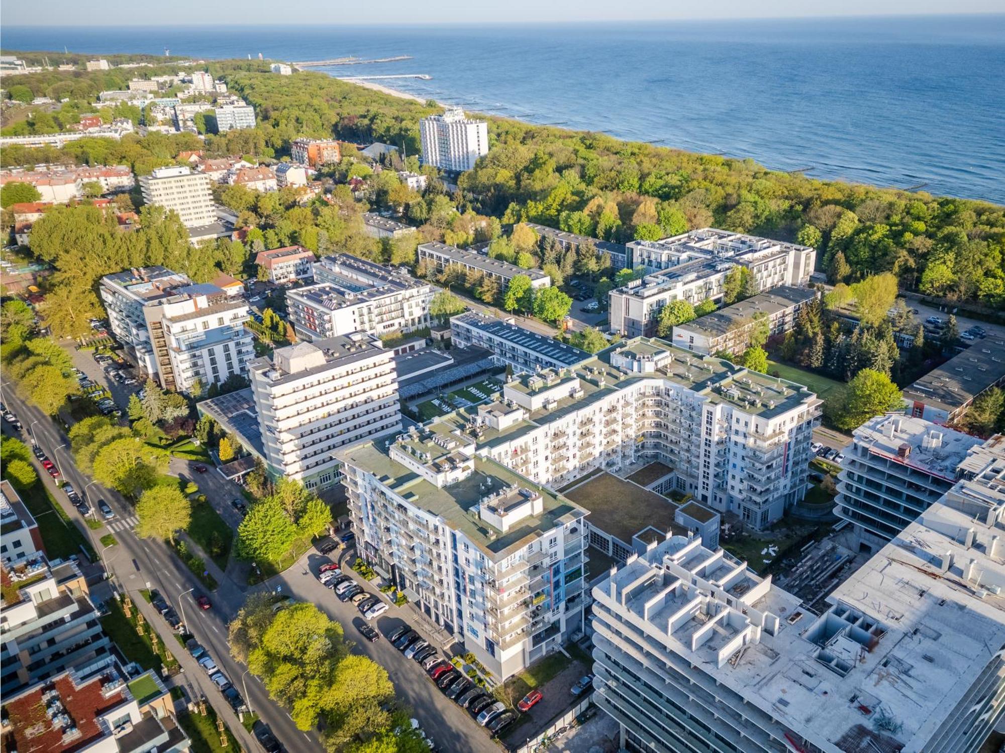 Baltic Wave Lägenhet Kołobrzeg Exteriör bild